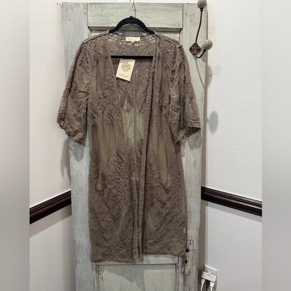 Rebellion Other - Rebellion Again Mandala Lace Kimono Wrap